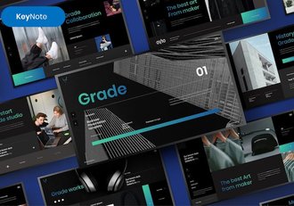 高端业务合作商业计划多用途keynote模板 - 顶尖PPT