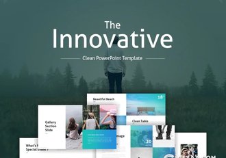 65页国外高端商务风格企业团队介绍工作计划总结PPT模板 10种配色 4:3 16:9两种尺寸 - 顶尖PPT