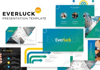 171页欧美风格商务图形企业团队介绍工作计划总结PPT模板 - 顶尖PPT