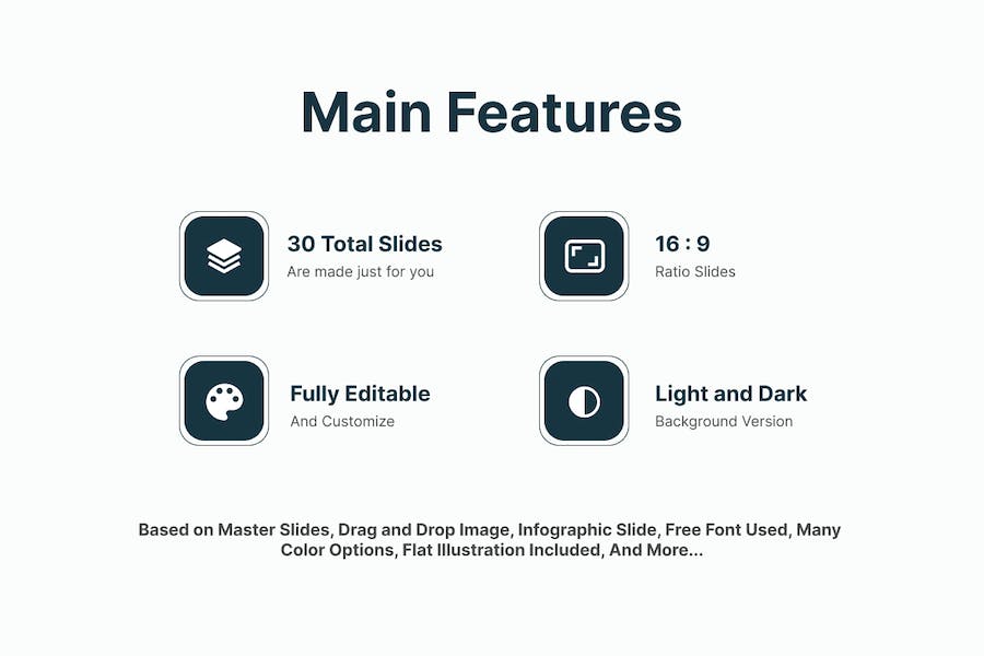 圣诞节主题演讲Keynote模板 - 顶尖PPT