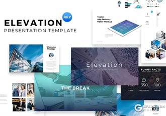 112页国外简约商务风格keynote模板 世界各国地图商务图形icon图标keynote素材 - 顶尖PPT