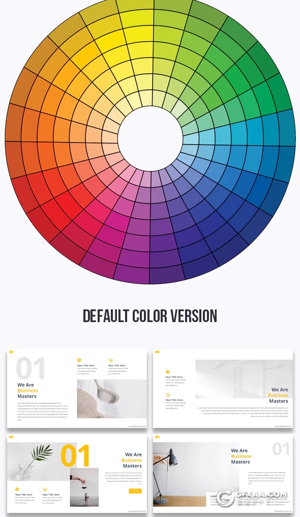 325页欧美大型商务简约PPT模板 商务图形设计ppt模板 - 顶尖PPT