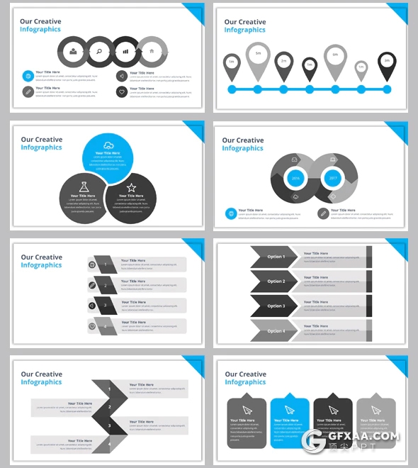 100页企业团队介绍创意商务图形统计分析PPT模板 - 顶尖PPT