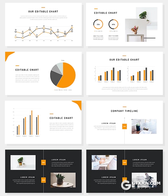 65页国外简约商务工作汇报总结计划PPT模板 - 顶尖PPT