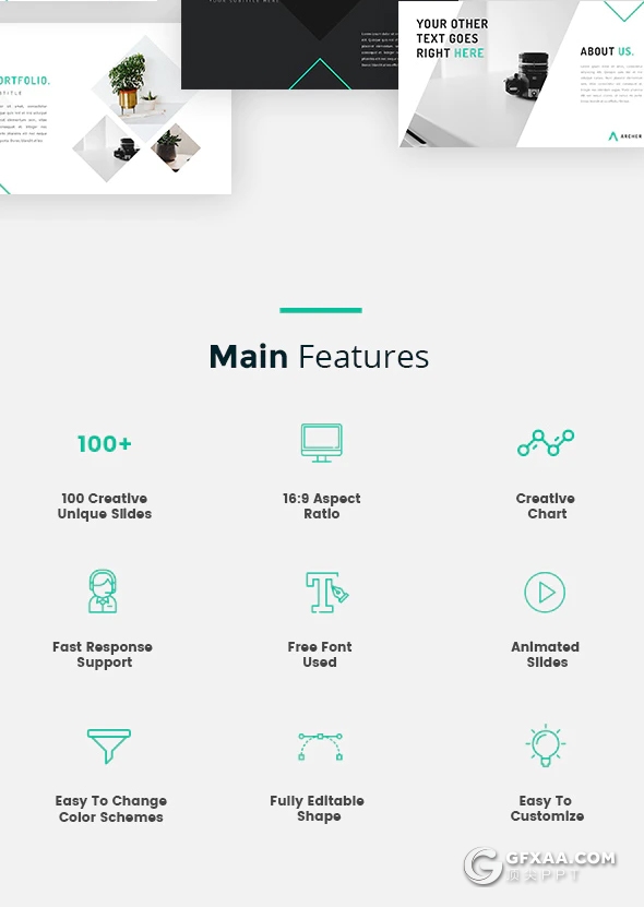 105页室内装修公司团队介绍案例展示PPT模板 - 顶尖PPT