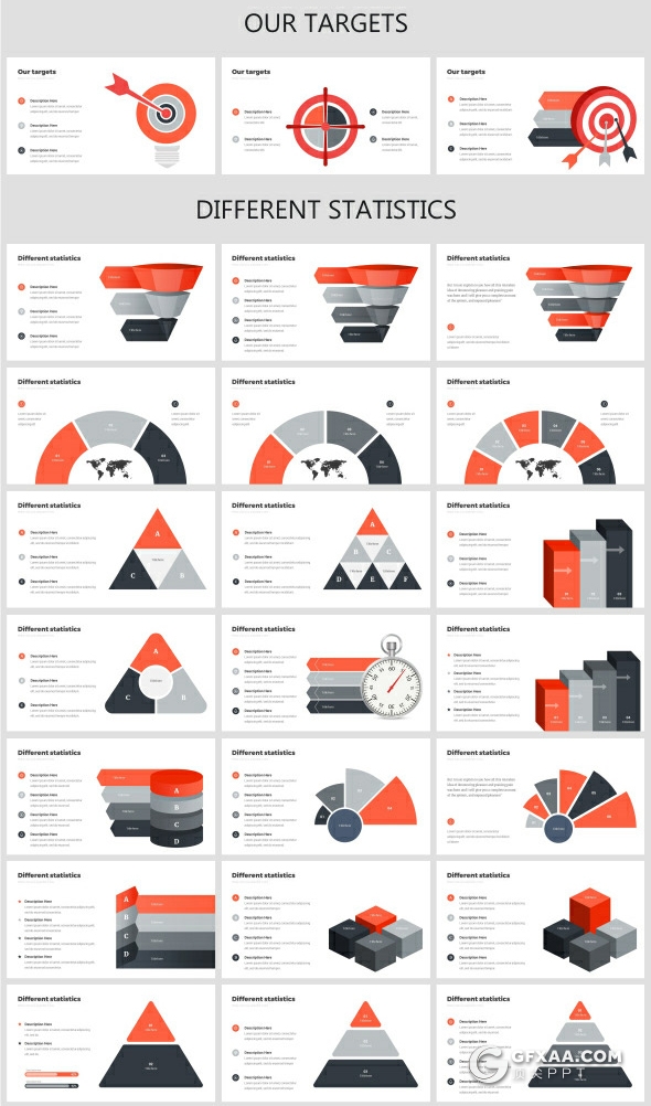 505页国外高端商务多用途PPT模板商务信息图形合集PPT可编辑世界各国家地图PPT - 顶尖PPT