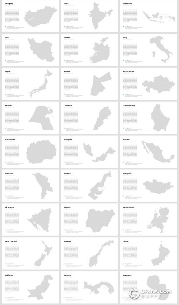 490页酷炫配色国外高端商务多用途PPT模板创意商务信息图形ppt商务卡通人物插画ppt可编辑世界各国家地图ppt模板 - 顶尖PPT