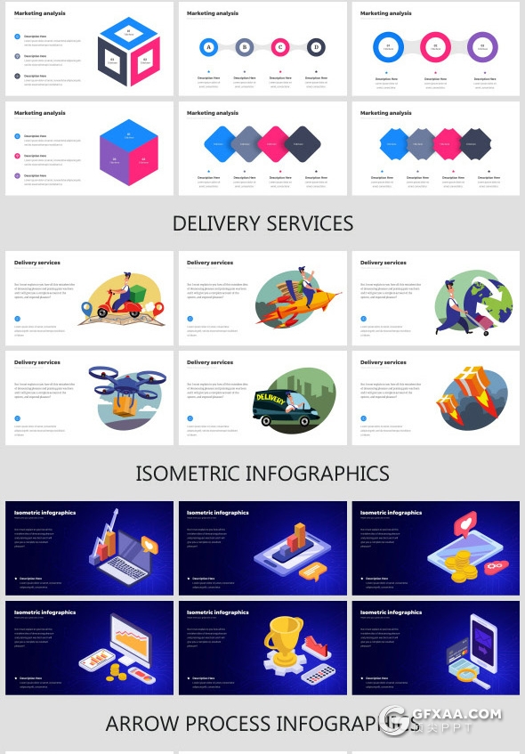 493页国外精美蓝紫渐变配色商务通用ppt企业团队介绍创意商务信息图形ppt商务卡通插画ppt世界各国地图ppt模板 - 顶尖PPT