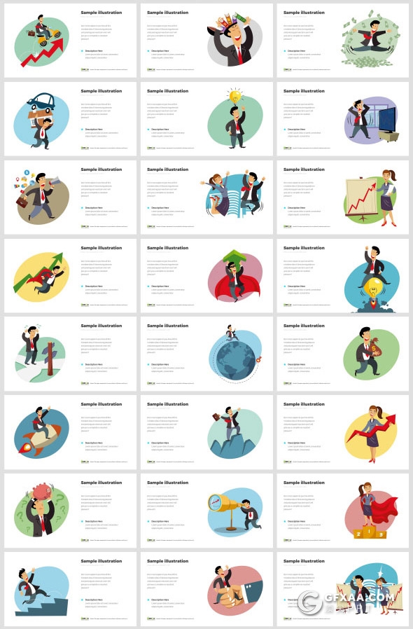 493页国外精美蓝紫渐变配色商务通用ppt企业团队介绍创意商务信息图形ppt商务卡通插画ppt世界各国地图ppt模板 - 顶尖PPT