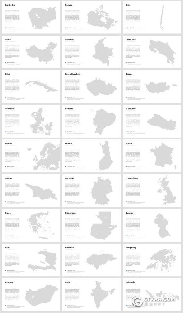 493页国外精美蓝紫渐变配色商务通用ppt企业团队介绍创意商务信息图形ppt商务卡通插画ppt世界各国地图ppt模板 - 顶尖PPT
