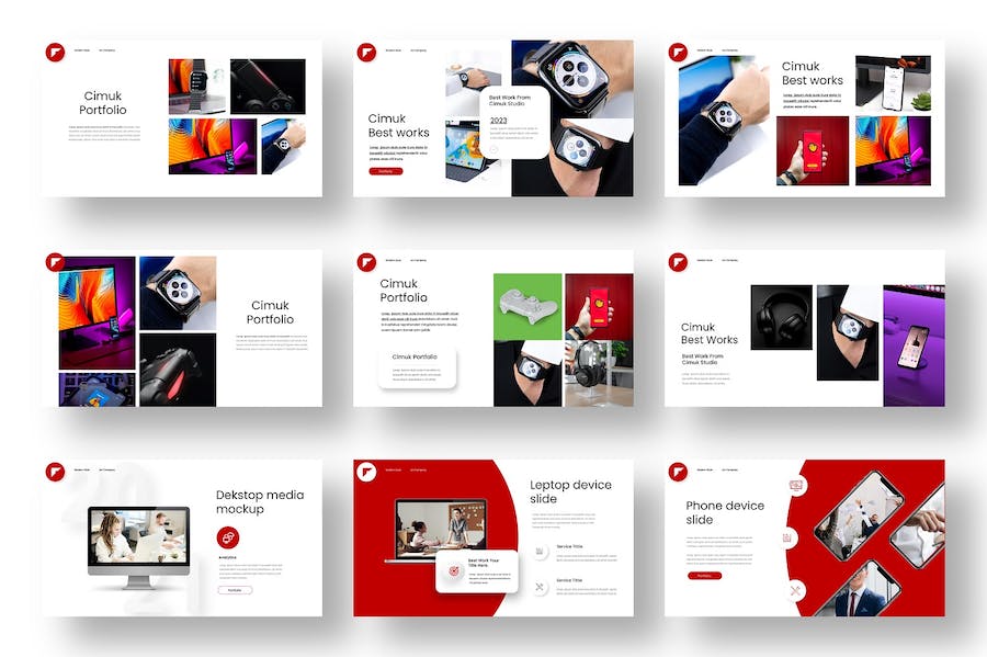 企业会议商务PowerPoint模板 - 顶尖PPT