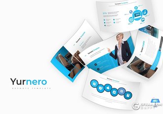 30页国外商务风格企业团队介绍多用途keynote模板 5种主题配色 - 顶尖PPT