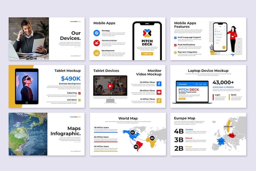 融资路演项目展示PPT模板 - 顶尖PPT