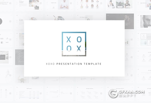 100页国外极简文艺小清新风格keynote模板 - 顶尖PPT