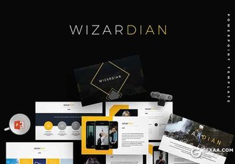 30页5种配色国外商务风格企业公司介绍ppt模板 - 顶尖PPT