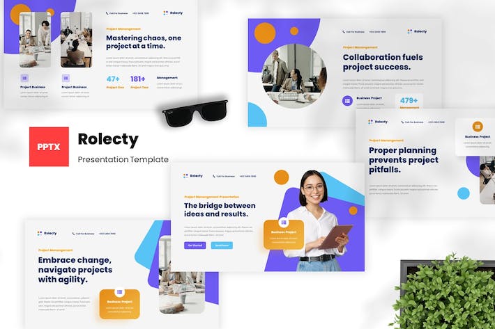 项目管理规划执行方案PPT模板 - 顶尖PPT