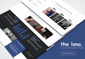 简约创意商务通用keynote模板 - 顶尖PPT