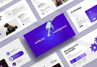 AI人工智能科技keynote模板 - 顶尖PPT