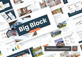 房地产项目展示营销推广PPT模板 - 顶尖PPT