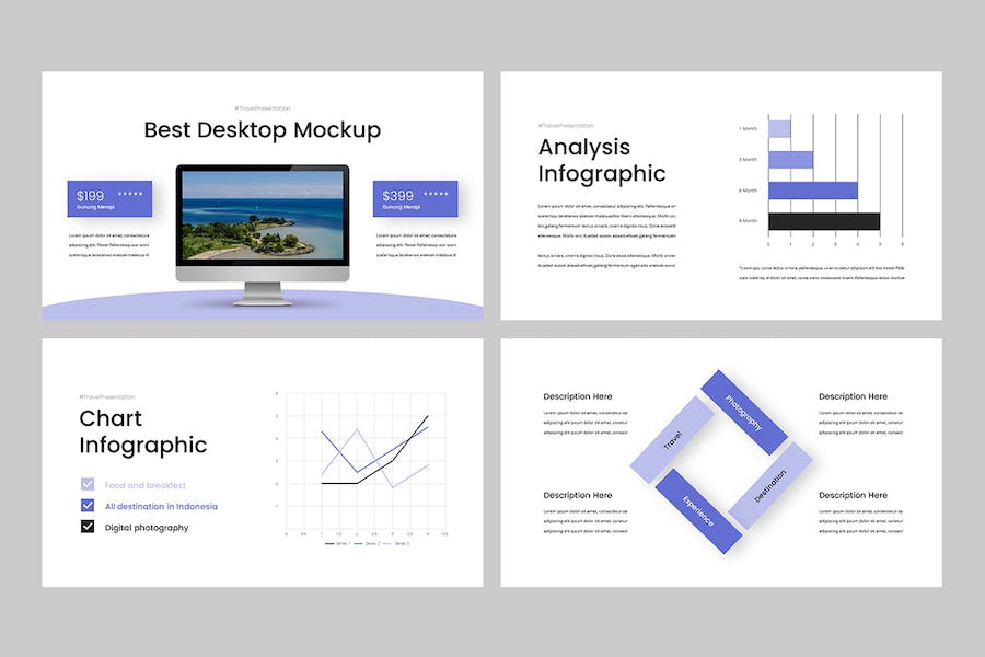 旅游行业景点推广Keynote演示模板 - 顶尖PPT