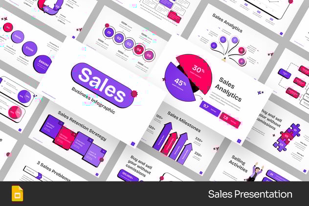 现代销售业绩统计PPT模板 - 顶尖PPT