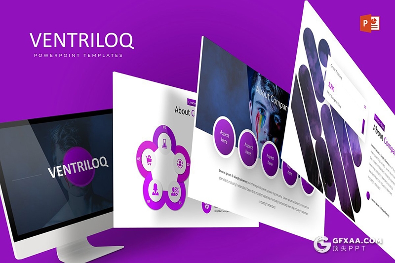 50页欧美风格红黑配色商务多用途PPT模板卡通图形设计PPT - 顶尖PPT