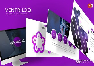 30页精美商务图形国外商务工作计划总结PPT模板 - 顶尖PPT