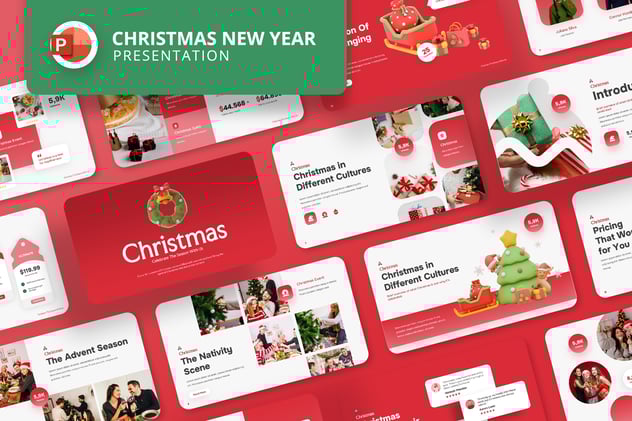 圣诞节活动策划布置PPT模板 - 顶尖PPT