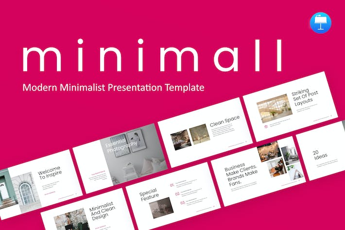 简约产品摄影展示家居产品数据分析多用途keynote模板 - 顶尖PPT