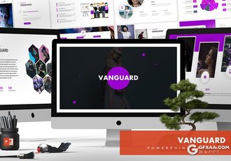 30页欧美风格项目介绍展示工作计划总结PPT模板 5种主题配色 - 顶尖PPT