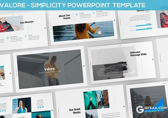 30页3种配色简约时尚模特街拍摄影展示PPT模板 - 顶尖PPT