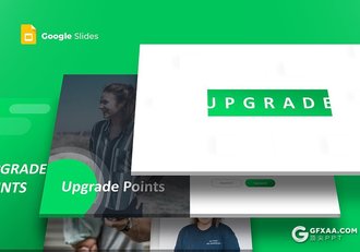 30页5种配色扁平化商务多用途Google slides模板 - 顶尖PPT