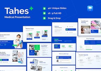 医疗健康知识宣传方案Keynote模板 - 顶尖PPT