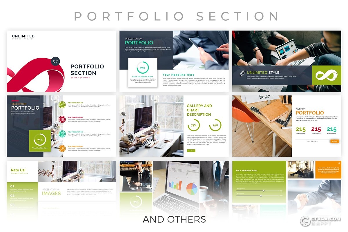 280页国外高端商务企业公司介绍商业项目展示欧美多用途PPT模板 - 顶尖PPT