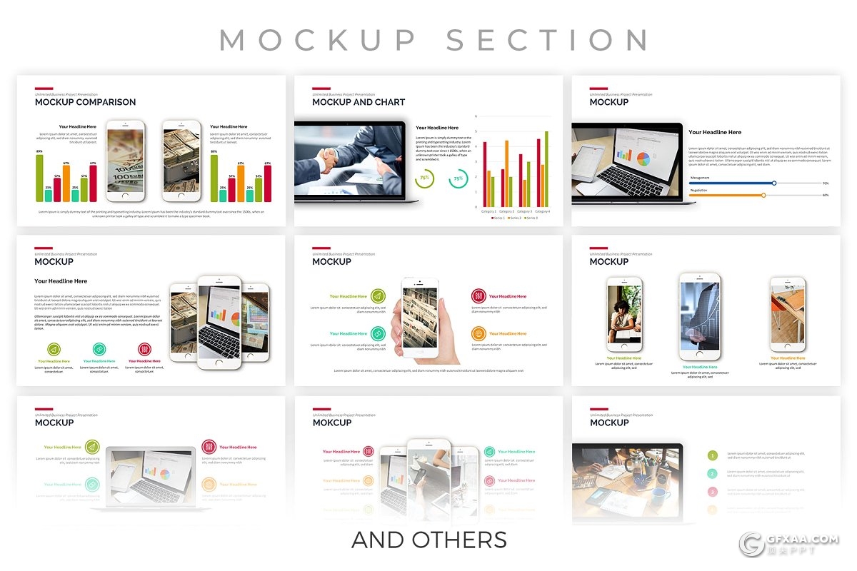 280页国外高端商务企业公司介绍商业项目展示欧美多用途PPT模板 - 顶尖PPT