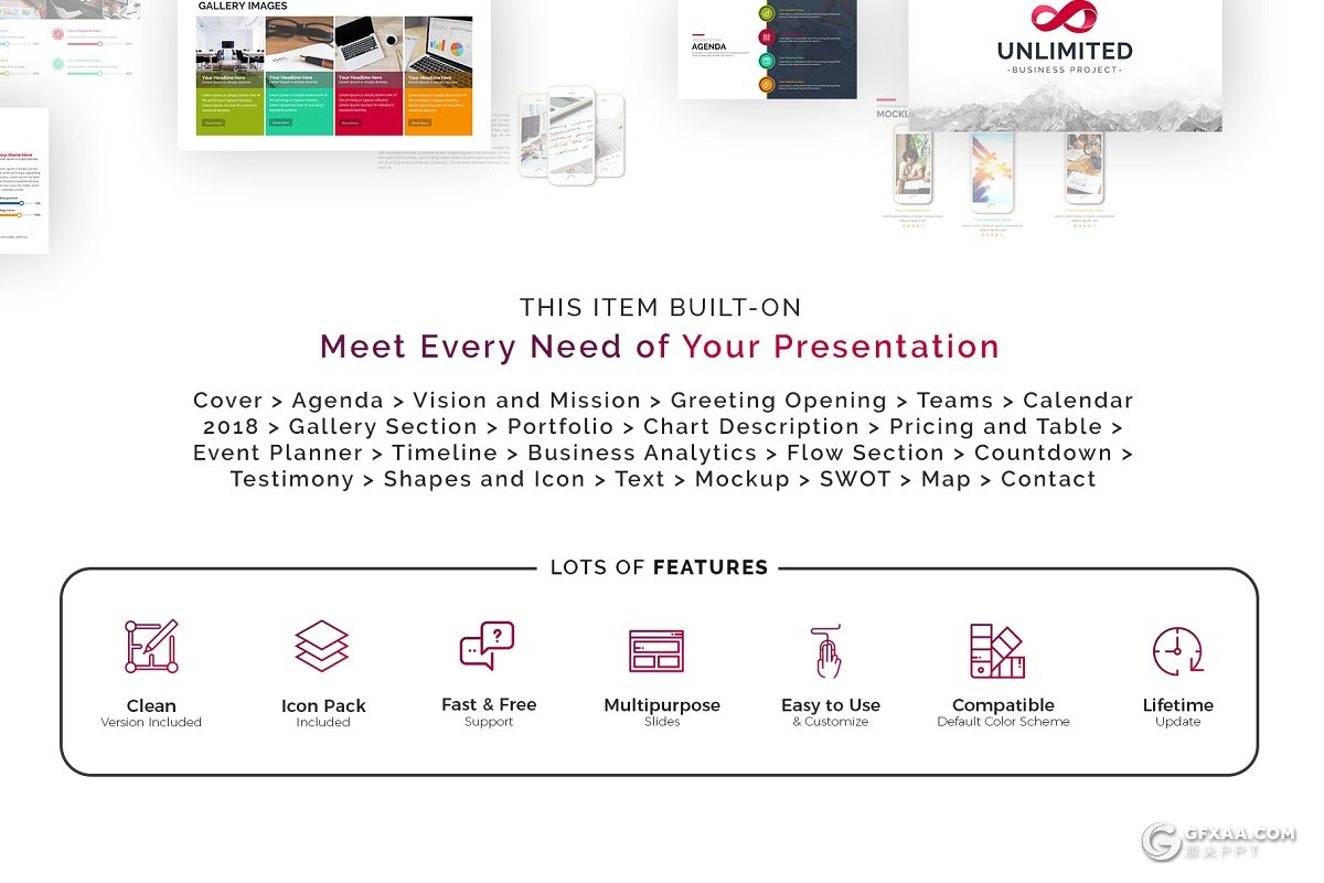 280页国外高端商务企业公司介绍商业项目展示欧美多用途PPT模板 - 顶尖PPT