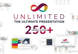 280页国外高端商务企业公司介绍商业项目展示欧美多用途PPT模板 - 顶尖PPT