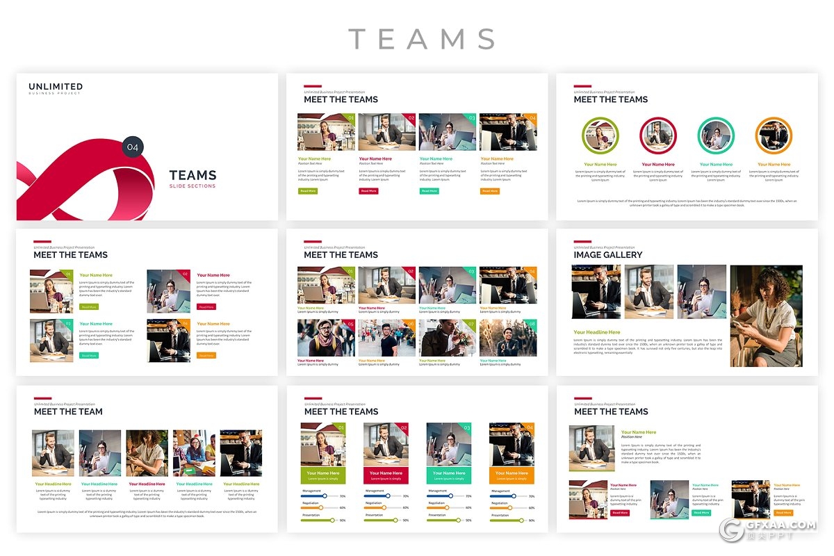 280页国外高端商务企业公司介绍商业项目展示欧美多用途PPT模板 - 顶尖PPT