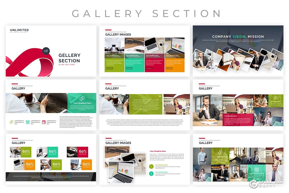 280页国外高端商务企业公司介绍商业项目展示欧美多用途PPT模板 - 顶尖PPT