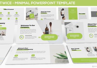 30页3种尺寸公司团队人员介绍商务通用PPT模板 2种底色16:9 4:3尺寸ppt - 顶尖PPT