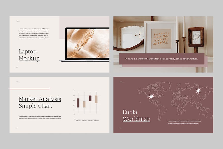 创意时尚复古美学keynote模板 - 顶尖PPT