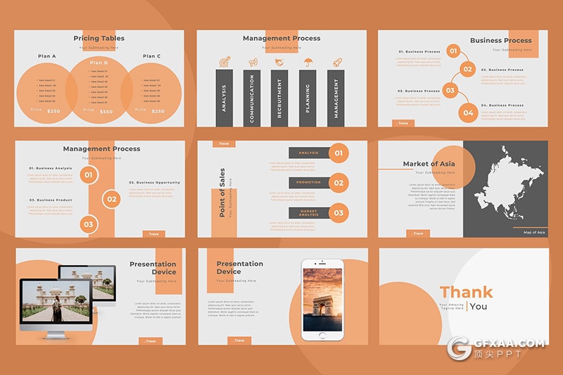 50页旅游社旅游公司业务展示工作汇报商务PPT模板 - 顶尖PPT