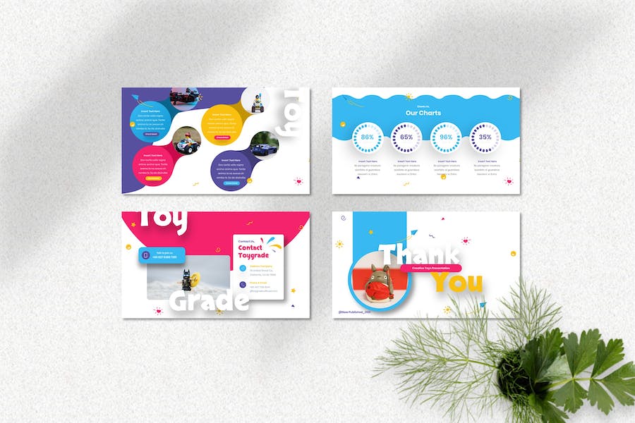 儿童玩具PPT模板 - 顶尖PPT