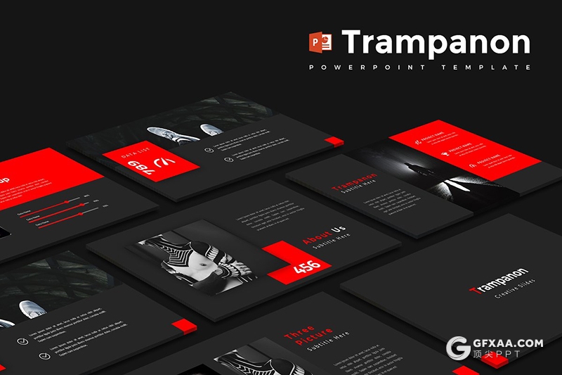 30页扁平化商务工作汇报工作分析PPT模板 5种主题配色 - 顶尖PPT