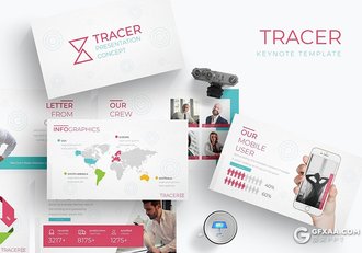 30页5种配色多色搭配企业团队介绍工作汇报keynote模板 - 顶尖PPT