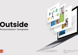 30页公司内部架构人员介绍公司案例展示通用PPT模板 5种主题配色 - 顶尖PPT