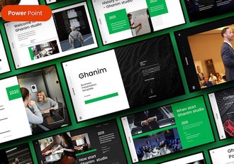 商业商务多用途PowerPoint模板 - 顶尖PPT