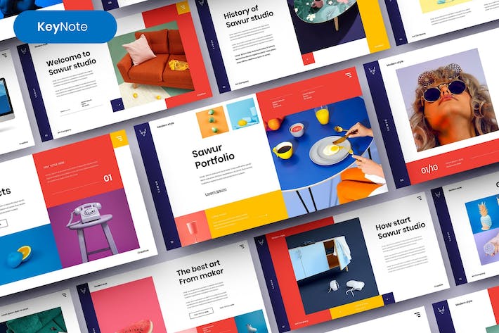 商业产品展示推介方案Keynote模板 - 顶尖PPT