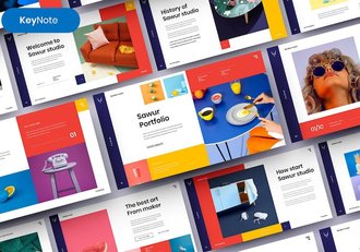 商业产品展示推介方案Keynote模板 - 顶尖PPT