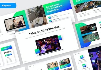 科技产品发布技术方案演示keynote模板 - 顶尖PPT